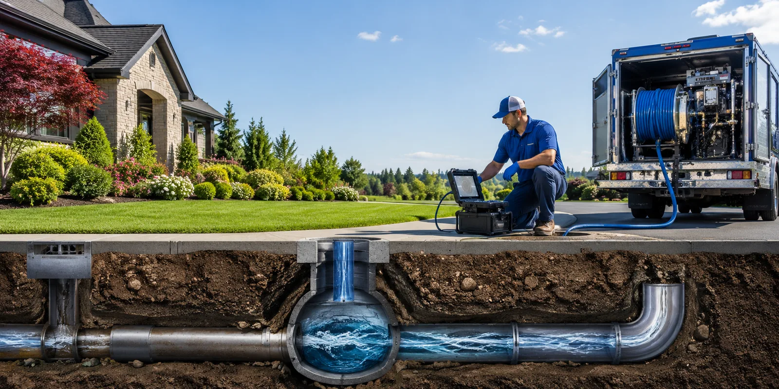 Drainage restoration information for Denton, GA
